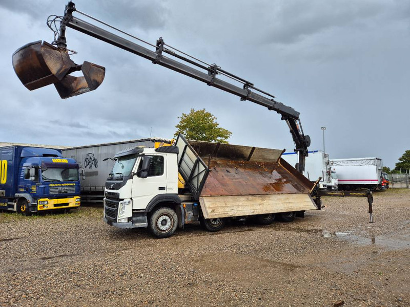 Volvo FM 460 8x4/4 //HIAB 211 EP-4 // 3 sidetip - Autokran: das Bild 1 Volvo FM 460 8x4/4 //HIAB 211 EP-4 // 3 sidetip - Autokran: das Bild 1