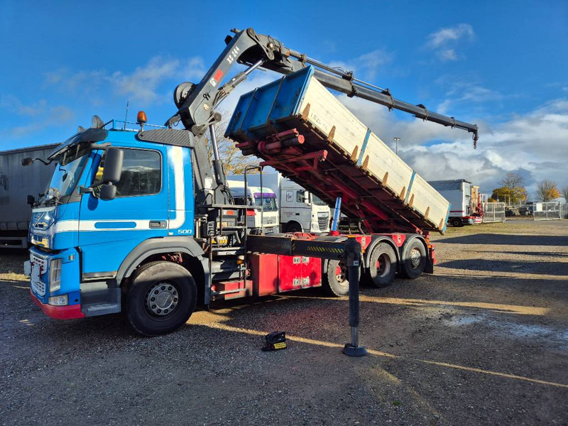 Volvo FM 500 8x4/4 // HIAB 244 EP-5 HIPRO // 3 way tip - Autokran: das Bild 1 Volvo FM 500 8x4/4 // HIAB 244 EP-5 HIPRO // 3 way tip - Autokran: das Bild 1