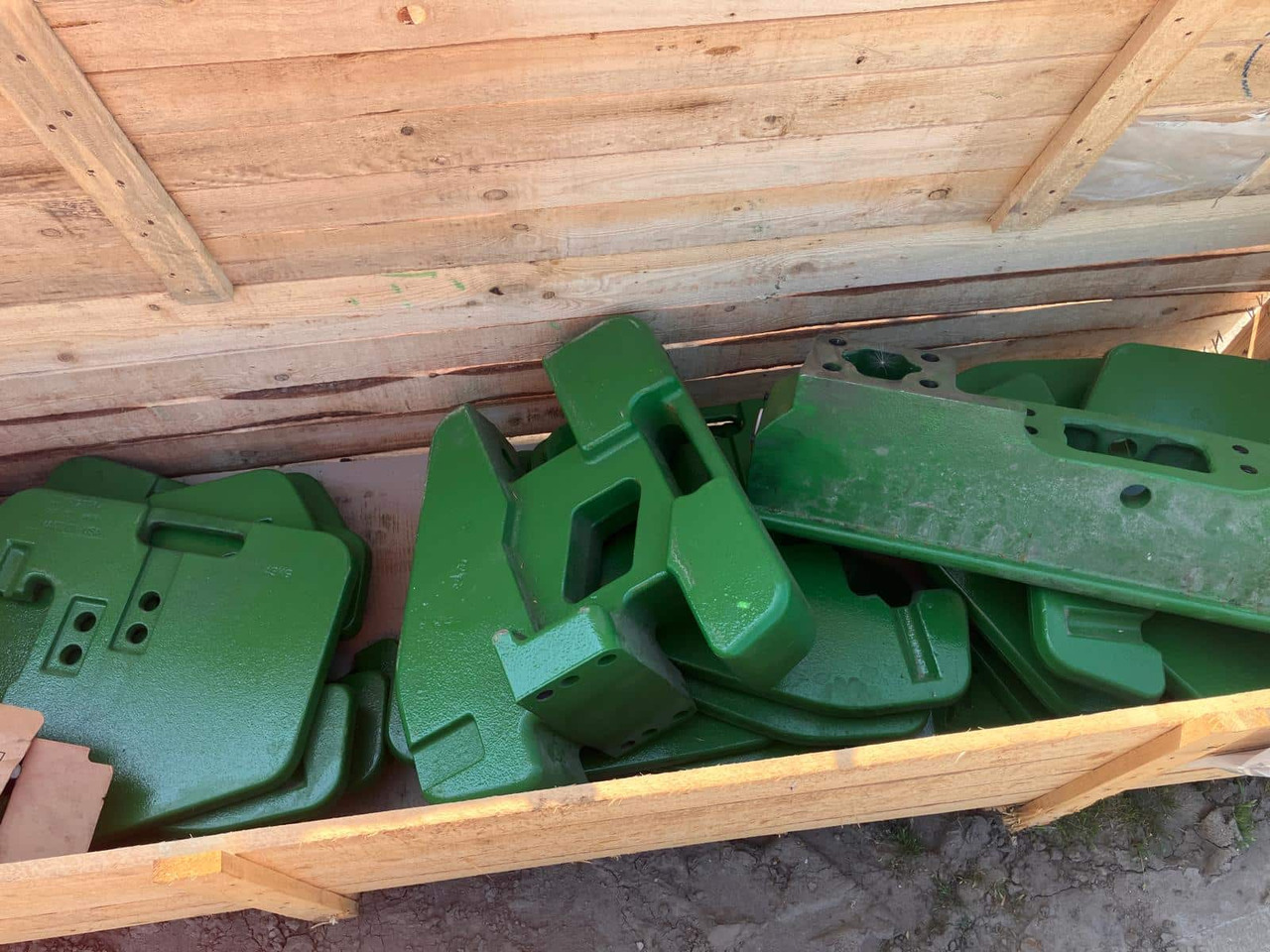 John Deere 8RX Starter & Suitcase Weights - Anbauteil: das Bild 4 John Deere 8RX Starter & Suitcase Weights - Anbauteil: das Bild 4