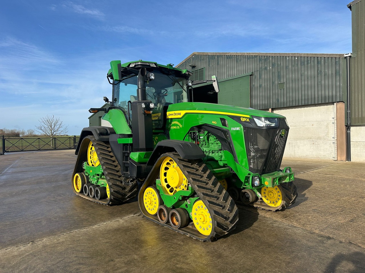John Deere 8RX 410 - Traktor: das Bild 1 John Deere 8RX 410 - Traktor: das Bild 1