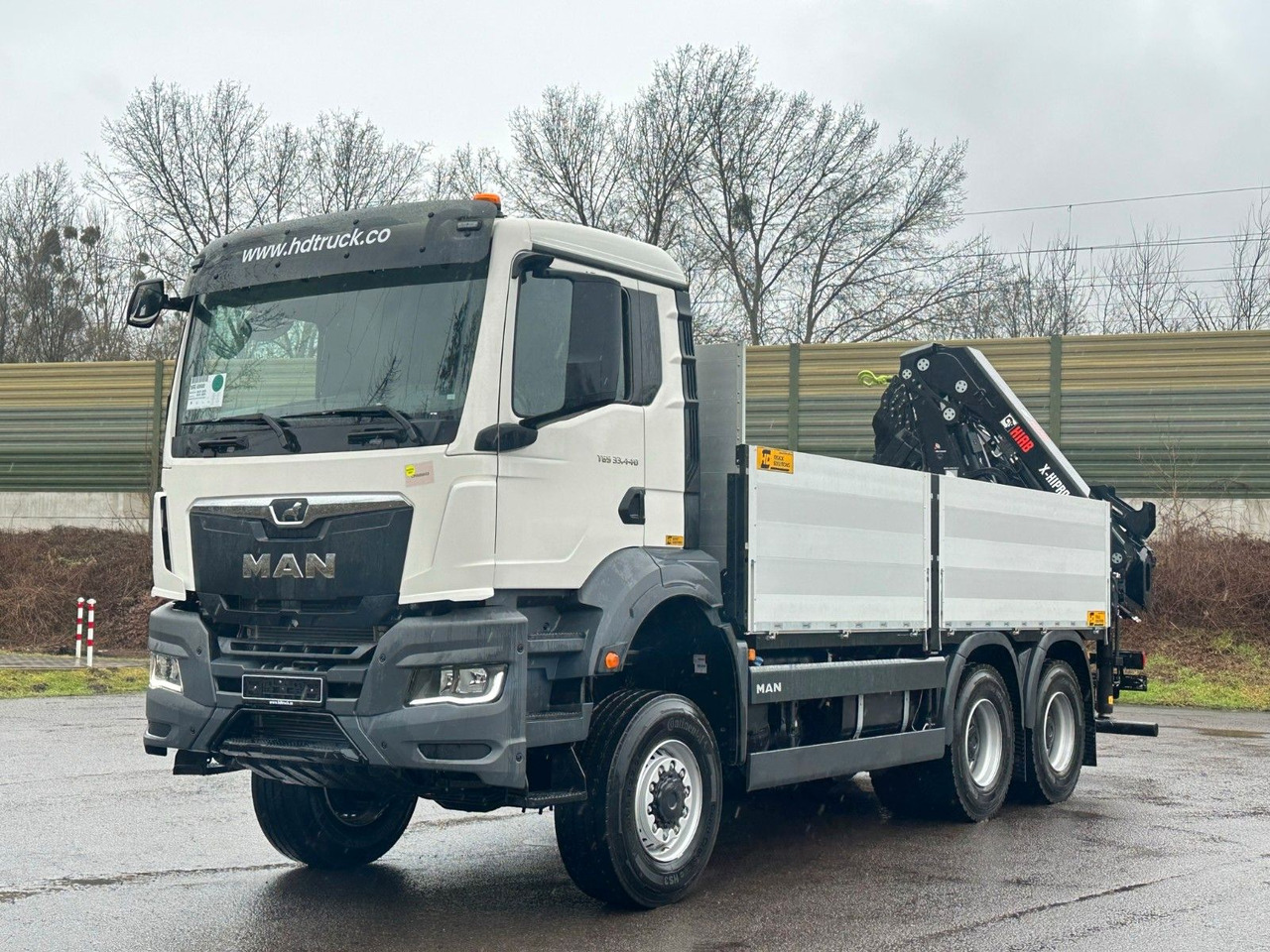 MAN TGS 33.440 6x6 Kran HIAB X-HiPro 302 E 6 - Pritsche LKW, Autokran: das Bild 2 MAN TGS 33.440 6x6 Kran HIAB X-HiPro 302 E 6 - Pritsche LKW, Autokran: das Bild 2