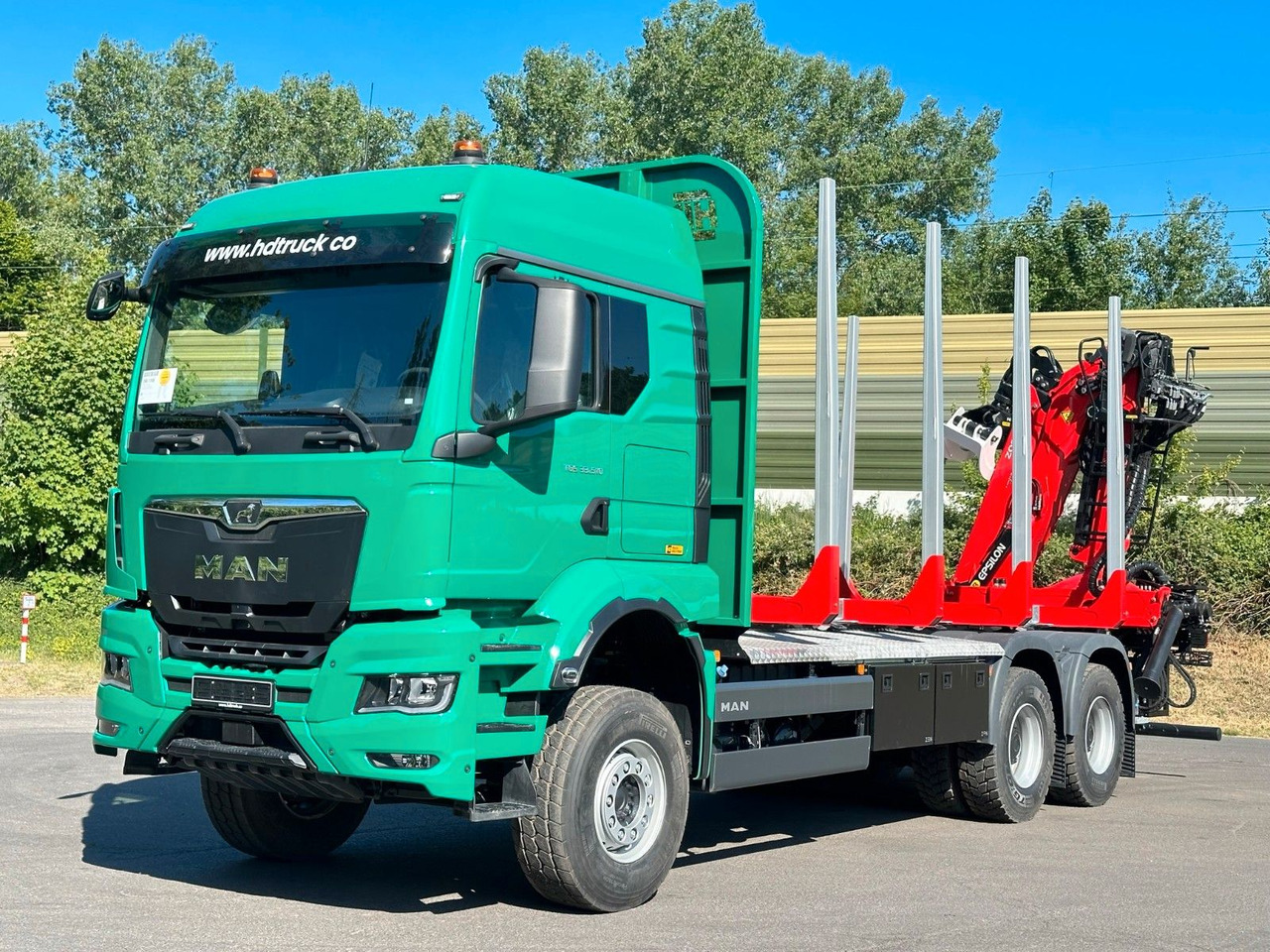 MAN TGS 33.510 6X4 BB Euro6e EPSILON 150Z - Holztransporter, Autokran: das Bild 1 MAN TGS 33.510 6X4 BB Euro6e EPSILON 150Z - Holztransporter, Autokran: das Bild 1