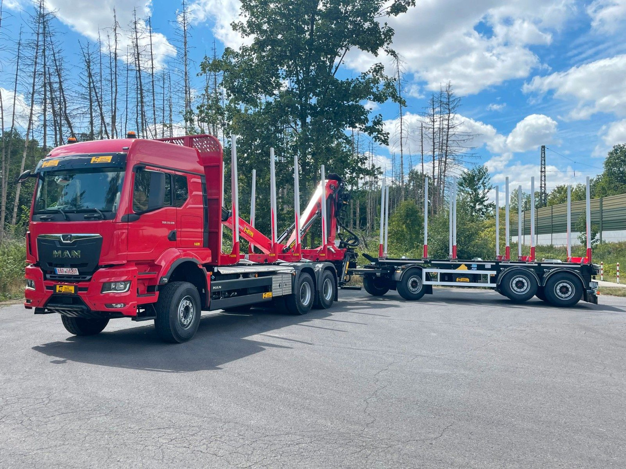 MAN TGS 33.510 6X4 BL Euro6e EPSILON 170Z - Holztransporter, Autokran: das Bild 1 MAN TGS 33.510 6X4 BL Euro6e EPSILON 170Z - Holztransporter, Autokran: das Bild 1