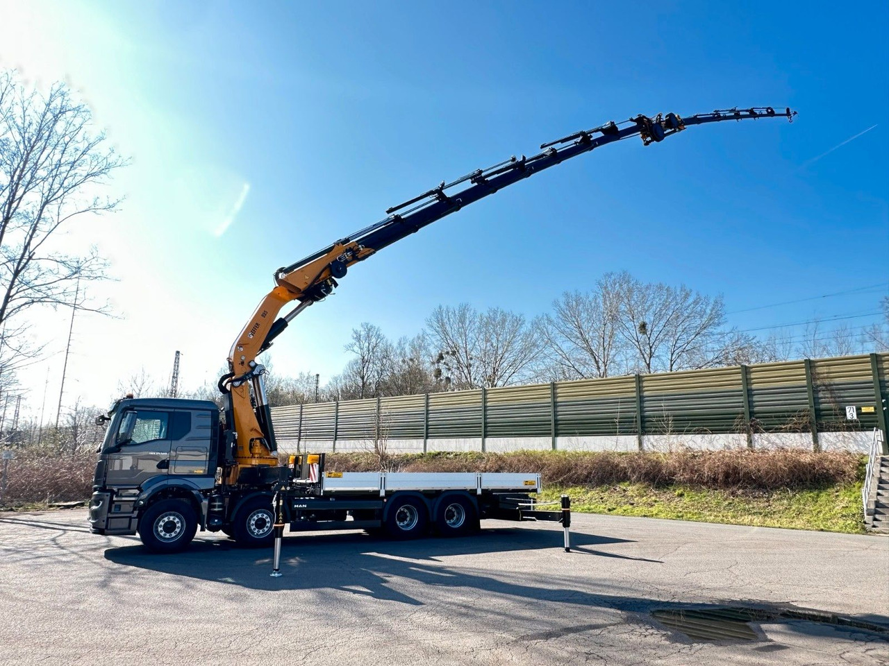 Autokran MAN TGS 35.520 8X4 TG 3 EFFER 955-8s +Jib 6sAUTOKRAN: das Bild 8