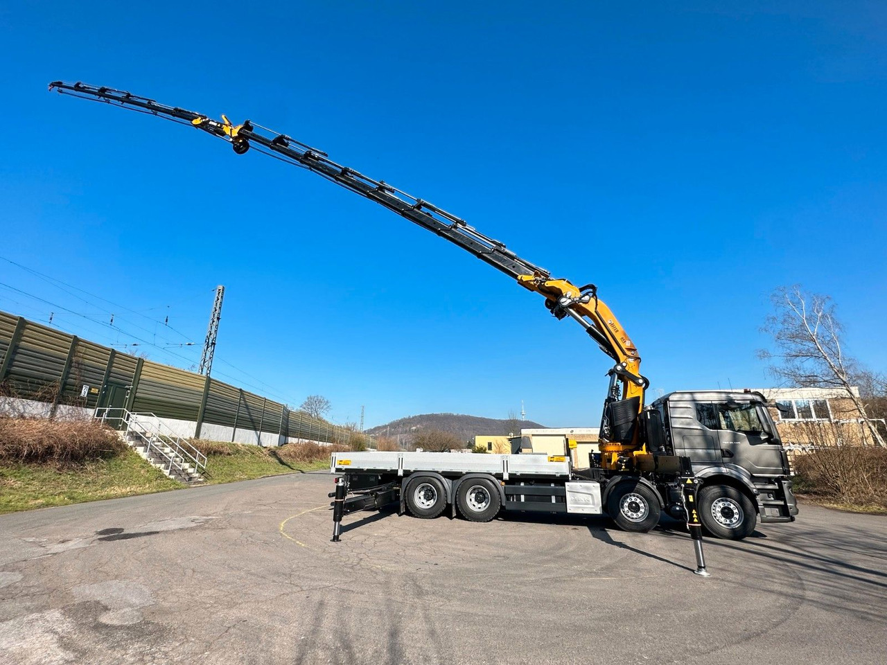 Autokran MAN TGS 35.520 8X4 TG 3 EFFER 955-8s +Jib 6sAUTOKRAN: das Bild 6