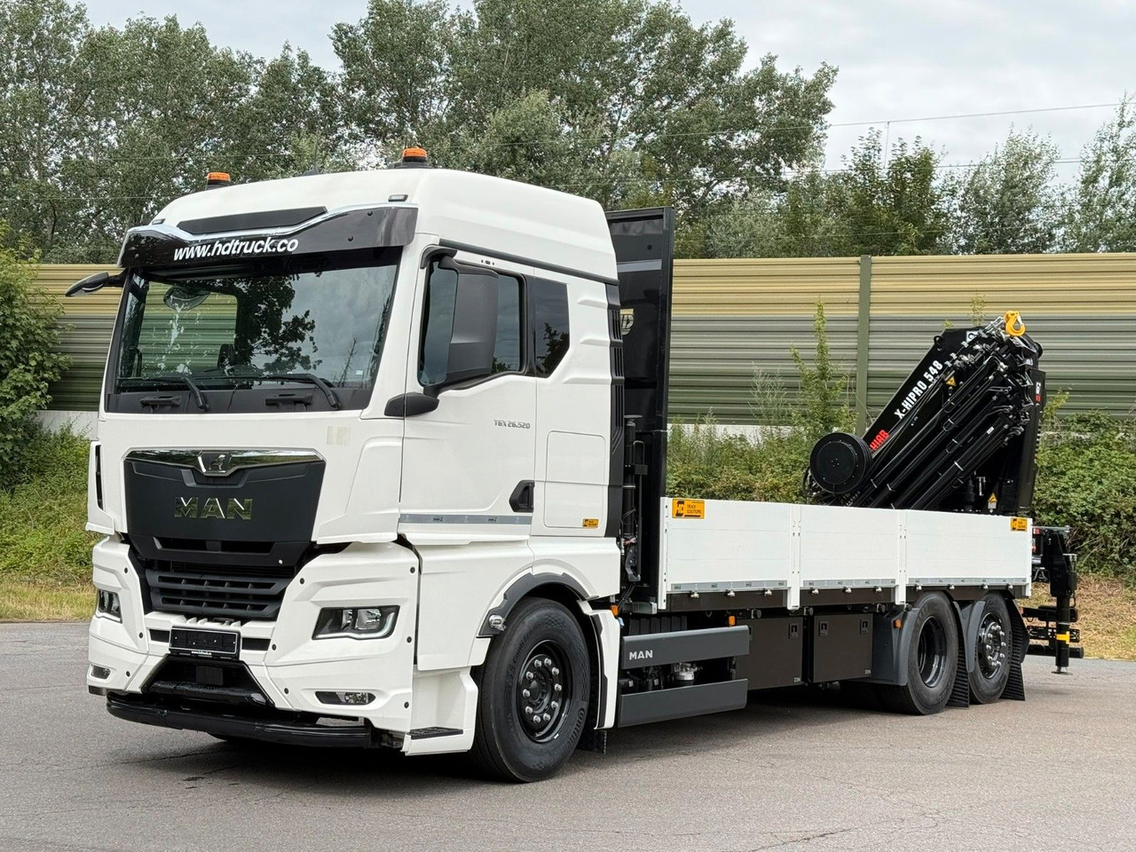 MAN TGX 26.520 TG3 Retarder / 6X2 Hiab 548 E 8 - Autokran: das Bild 1 MAN TGX 26.520 TG3 Retarder / 6X2 Hiab 548 E 8 - Autokran: das Bild 1