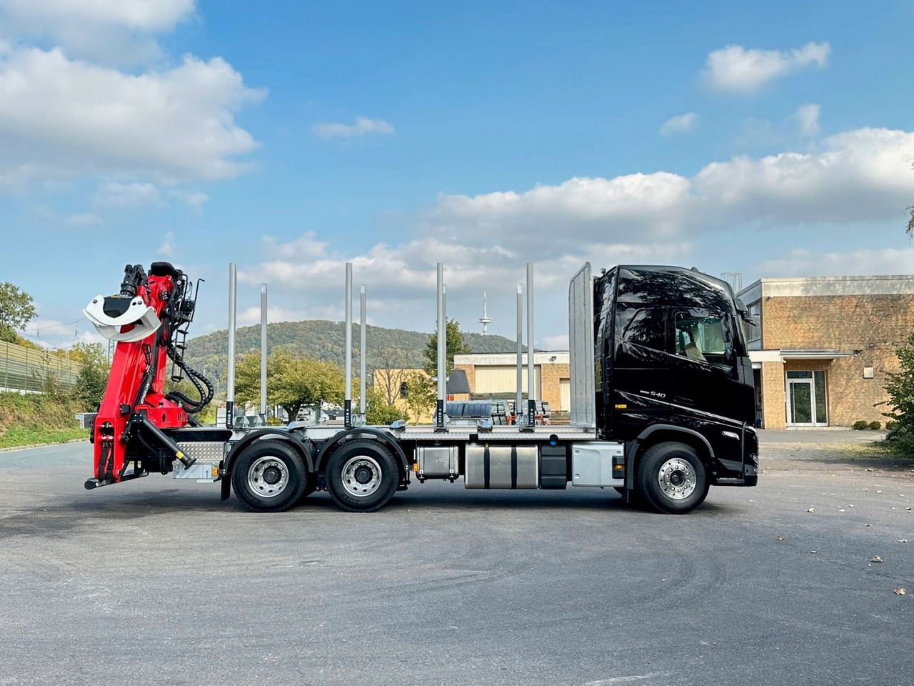 Holztransporter, Autokran Volvo FH 540 6x4 LogLift EPSILON: das Bild 8