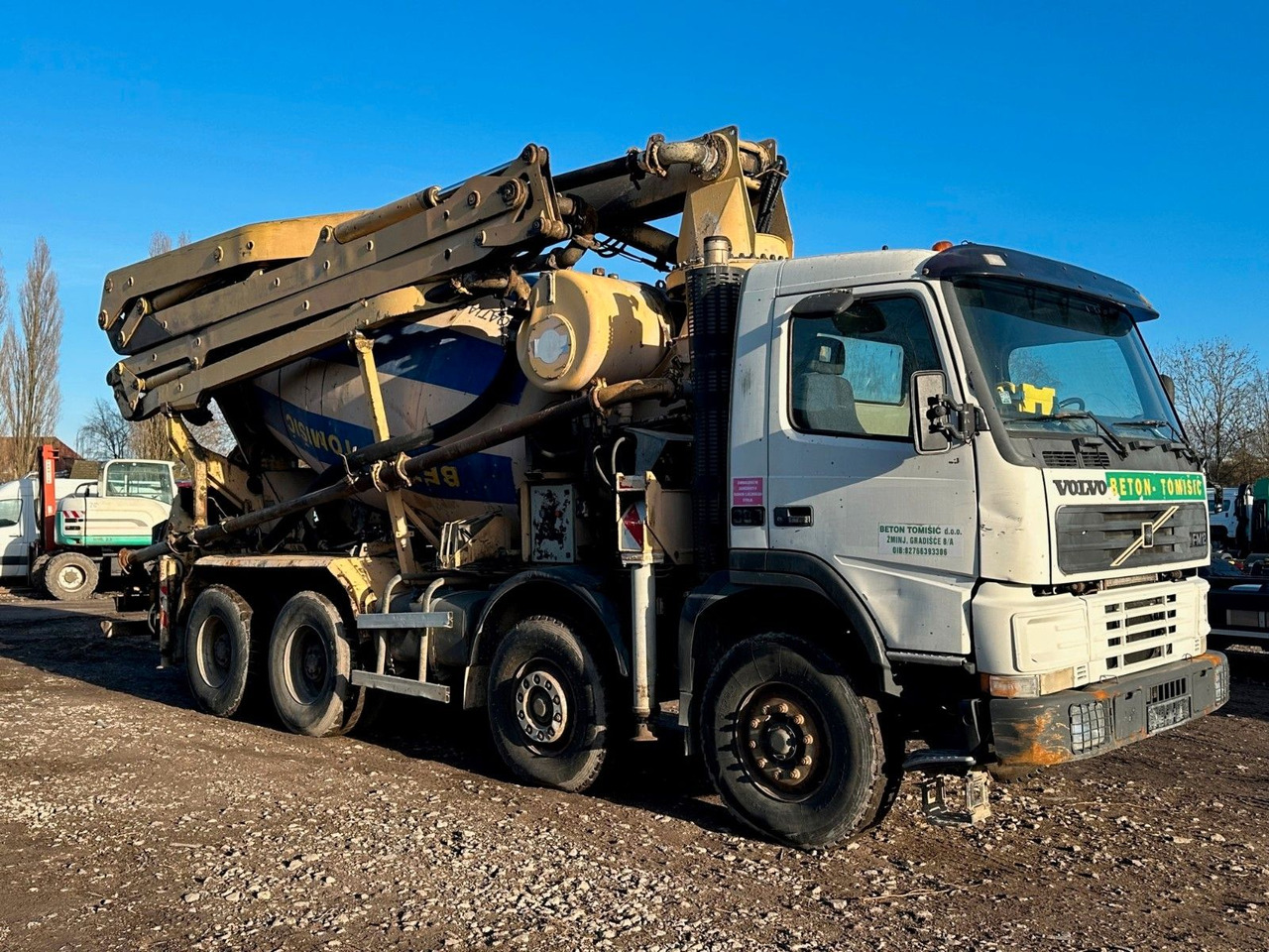 Volvo FM380 8X4 CIFA 28m Fahrmischer Pumpe - Betonpumpe: das Bild 2 Volvo FM380 8X4 CIFA 28m Fahrmischer Pumpe - Betonpumpe: das Bild 2