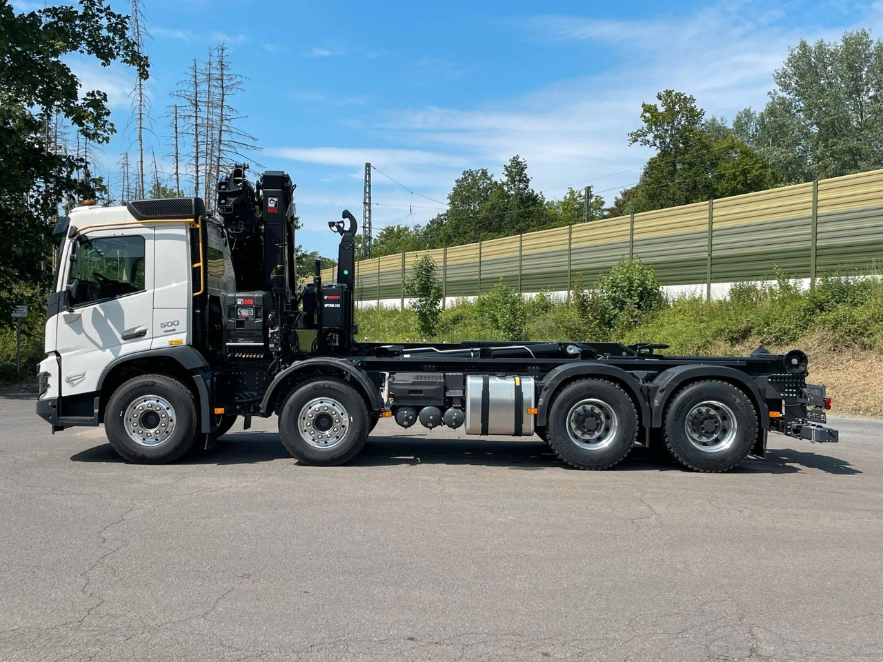 Volvo FMX 500 8x4 Abrollkipper + Kran Hiab 228-6 - Abrollkipper, Autokran: das Bild 4 Volvo FMX 500 8x4 Abrollkipper + Kran Hiab 228-6 - Abrollkipper, Autokran: das Bild 4