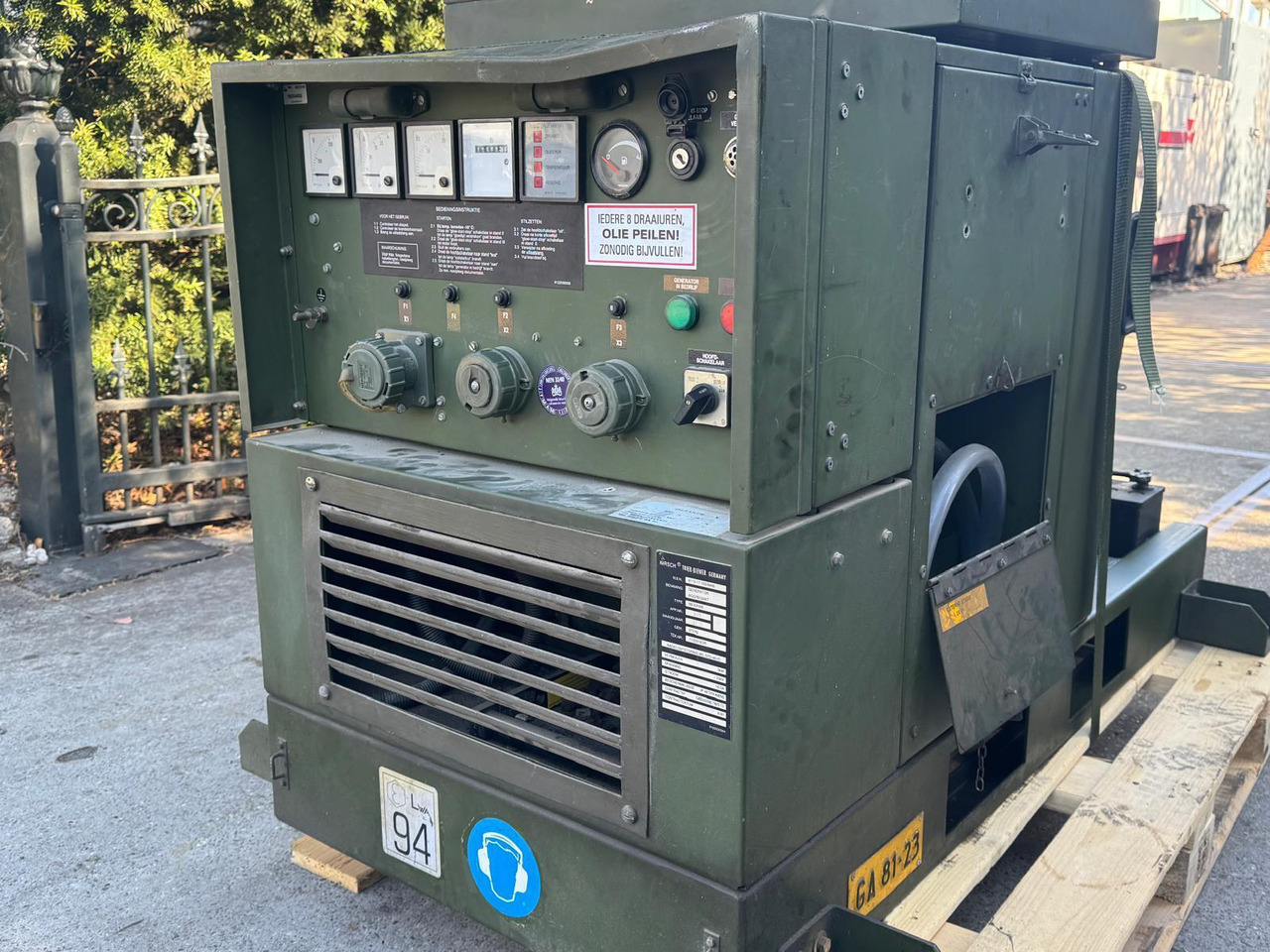 Kirsch Generator met Hatz 1040C Diesel - Stromgenerator: das Bild 1 Kirsch Generator met Hatz 1040C Diesel - Stromgenerator: das Bild 1
