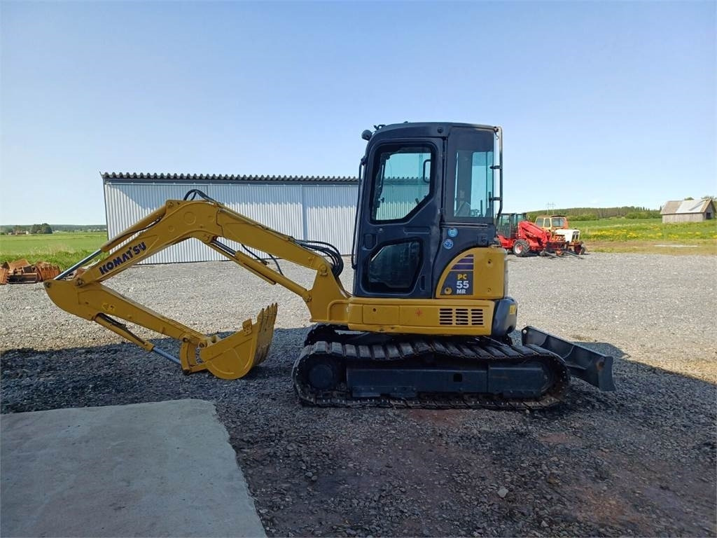 Komatsu Pc55mr-2 lyhytperäinen kone - Minibagger: das Bild 1 Komatsu Pc55mr-2 lyhytperäinen kone - Minibagger: das Bild 1