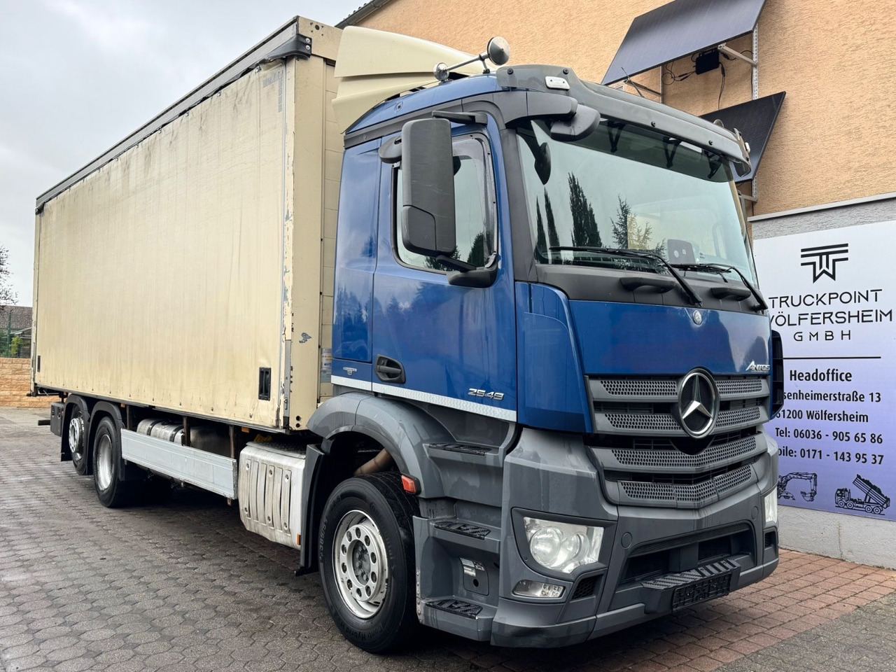 Mercedes-Benz 2548/Lenk-Lift/Retarder/Top-Zustand - Plane LKW: das Bild 1 Mercedes-Benz 2548/Lenk-Lift/Retarder/Top-Zustand - Plane LKW: das Bild 1