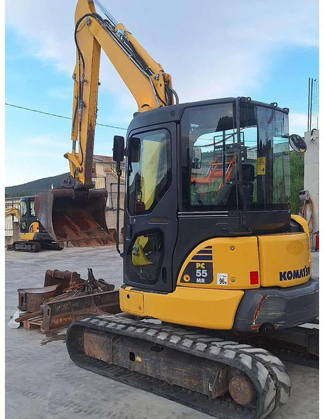 Komatsu PC55 - Minibagger: das Bild 4 Komatsu PC55 - Minibagger: das Bild 4