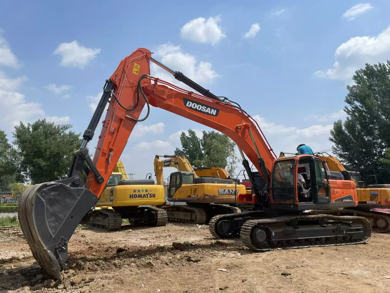 DOOSAN DX340LC-9C - Kettenbagger: das Bild 2 DOOSAN DX340LC-9C - Kettenbagger: das Bild 2