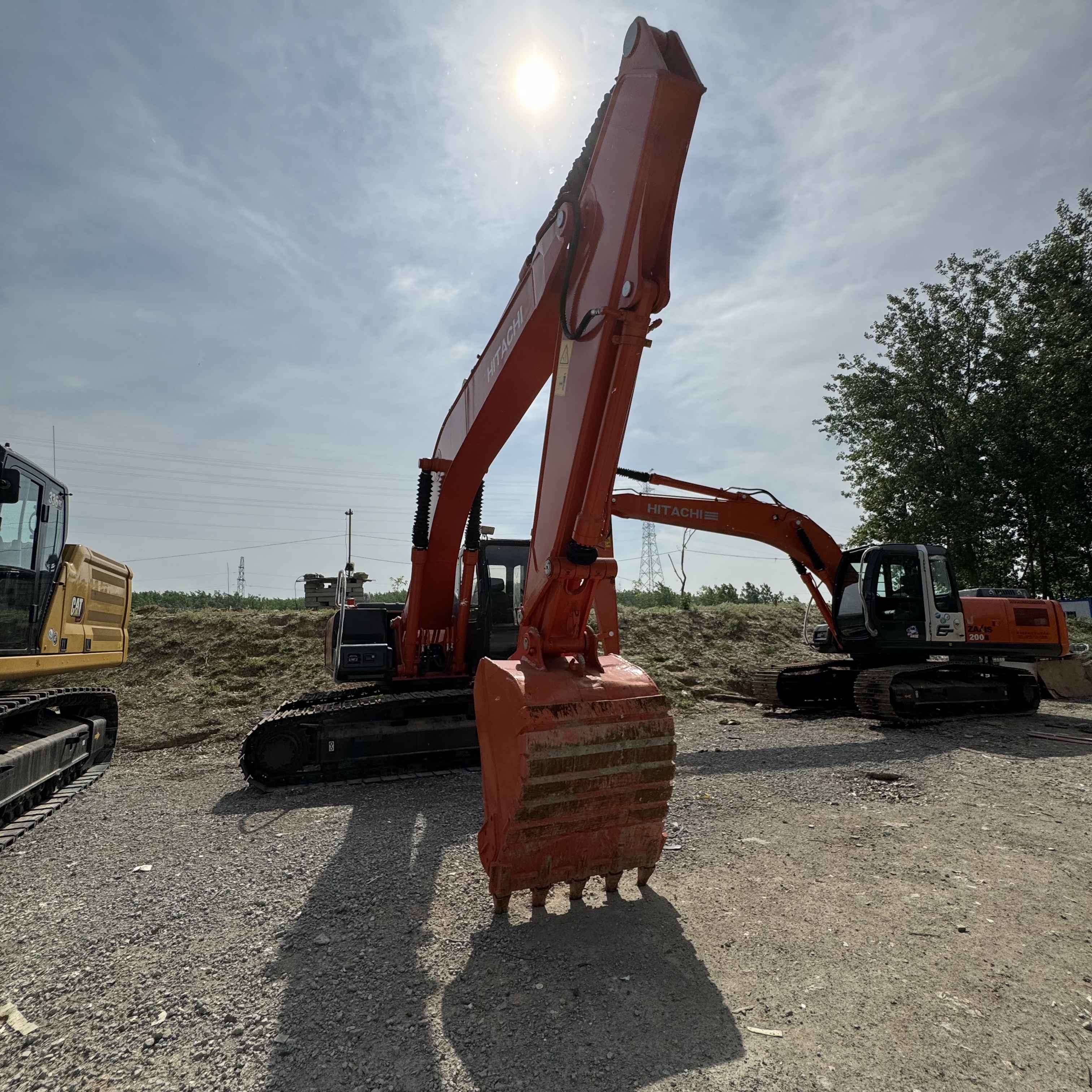 Kettenbagger HITACHI ZX200: das Bild 8
