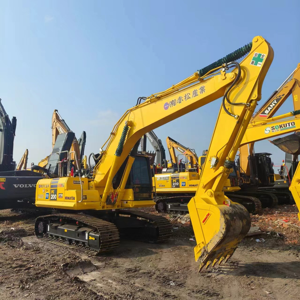 Kettenbagger KOMATSU PC200: das Bild 6
