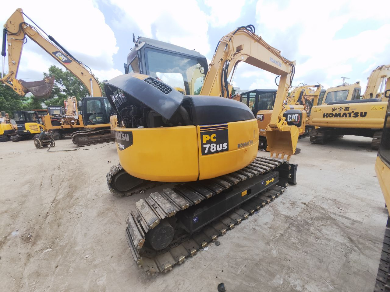 KOMATSU PC78US - Kettenbagger: das Bild 1 KOMATSU PC78US - Kettenbagger: das Bild 1