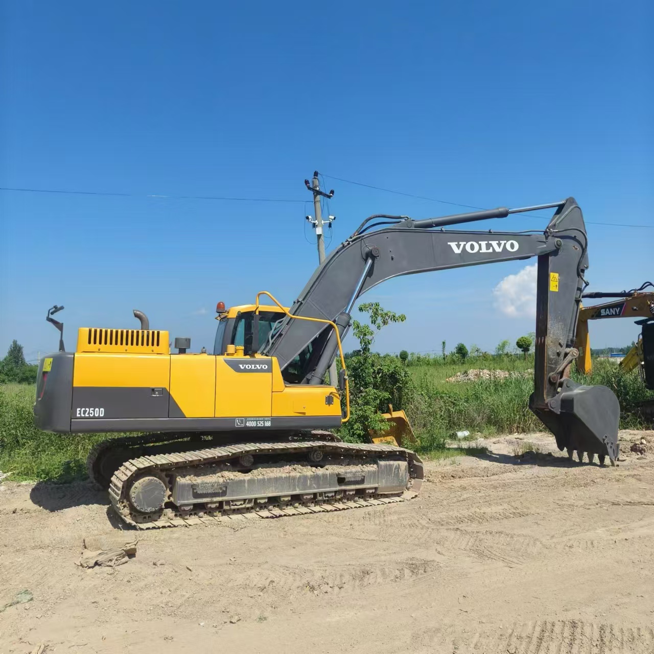 VOLVO EC250 - Kettenbagger: das Bild 1 VOLVO EC250 - Kettenbagger: das Bild 1
