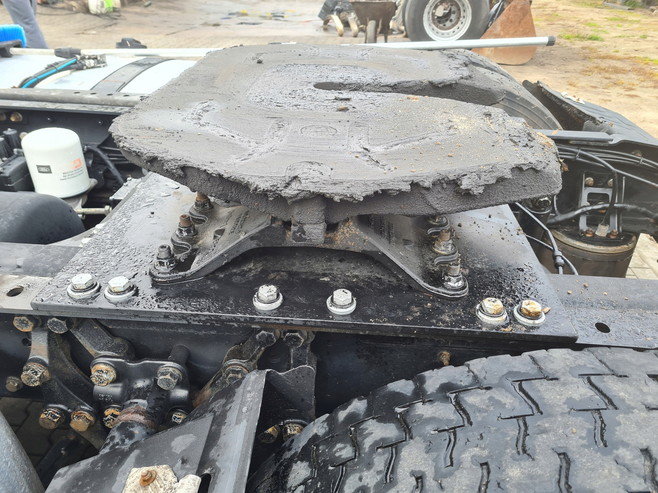 SIODŁO BLACHA PŁASKA HOLLAND FORD F-MAX 500 TRUCKS - Sattelkupplung für LKW: das Bild 2 SIODŁO BLACHA PŁASKA HOLLAND FORD F-MAX 500 TRUCKS - Sattelkupplung für LKW: das Bild 2