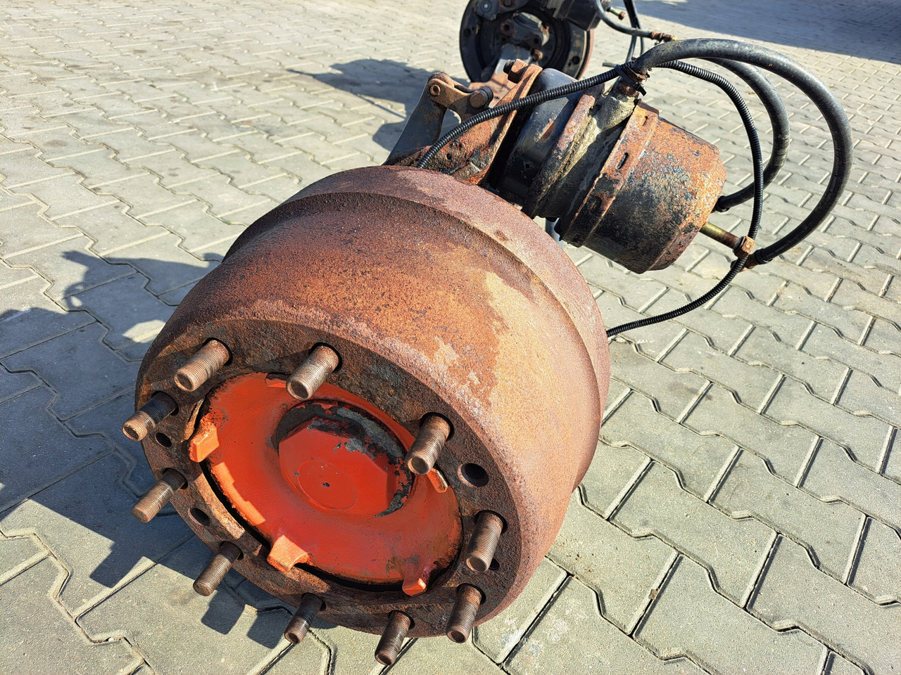 VOLVO BELKA OŚ PRZEDNIA ZWROTNICE BĘBNY PIASTY VOLVO FH FM 9 12 13 16 - Vorderachse für LKW: das Bild 4 VOLVO BELKA OŚ PRZEDNIA ZWROTNICE BĘBNY PIASTY VOLVO FH FM 9 12 13 16 - Vorderachse für LKW: das Bild 4