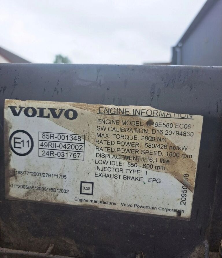 Volvo GŁOWICA SILNIKA FH 16 D16E Volvo - Zylinderkopf für LKW: das Bild 2 Volvo GŁOWICA SILNIKA FH 16 D16E Volvo - Zylinderkopf für LKW: das Bild 2