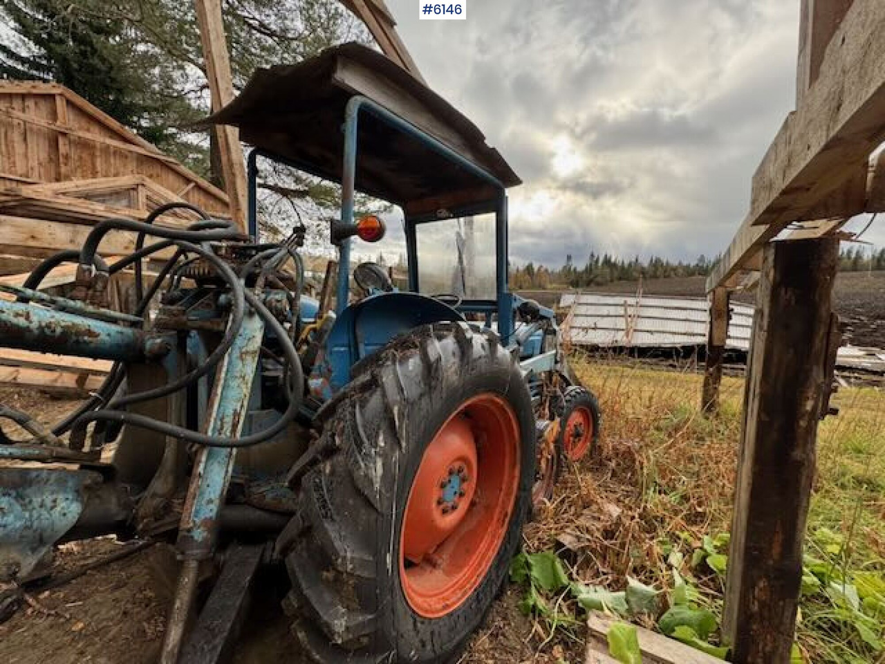 1962 Fordson Dexta with Hamjern backhoe attachment - Traktor: das Bild 5 1962 Fordson Dexta with Hamjern backhoe attachment - Traktor: das Bild 5