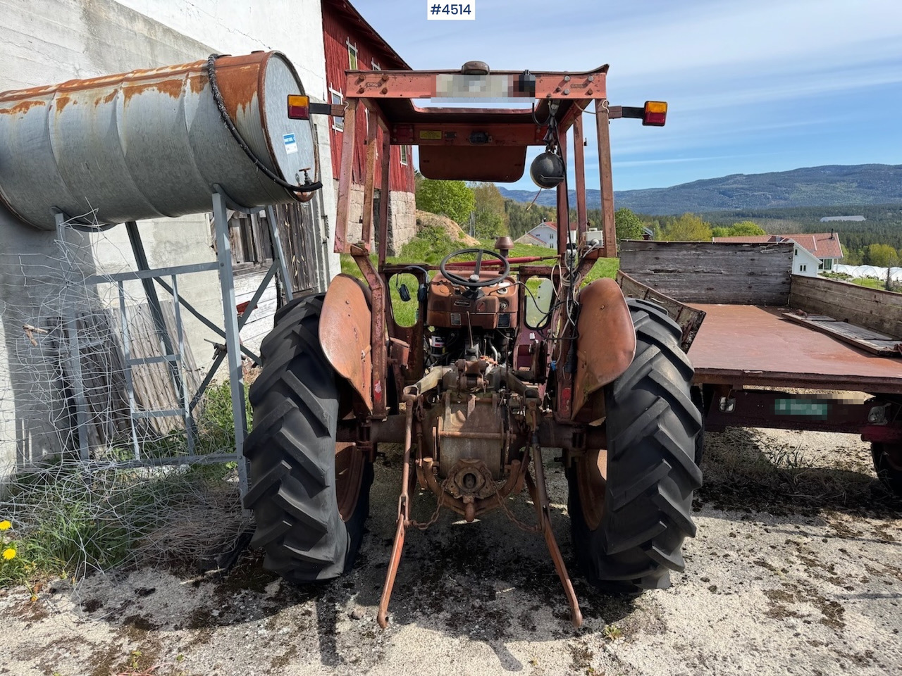 1968 Massey Ferguson 133 - Traktor: das Bild 5 1968 Massey Ferguson 133 - Traktor: das Bild 5