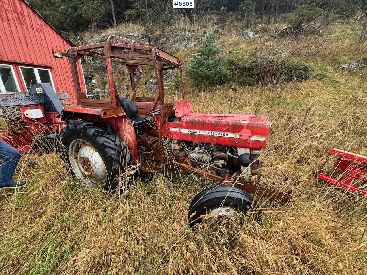 Traktor 1971 Massey Ferguson 135 Tractor. Repair item: das Bild 7