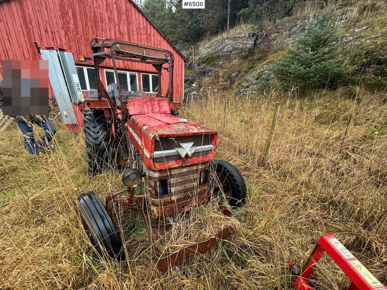 Traktor 1971 Massey Ferguson 135 Tractor. Repair item: das Bild 9