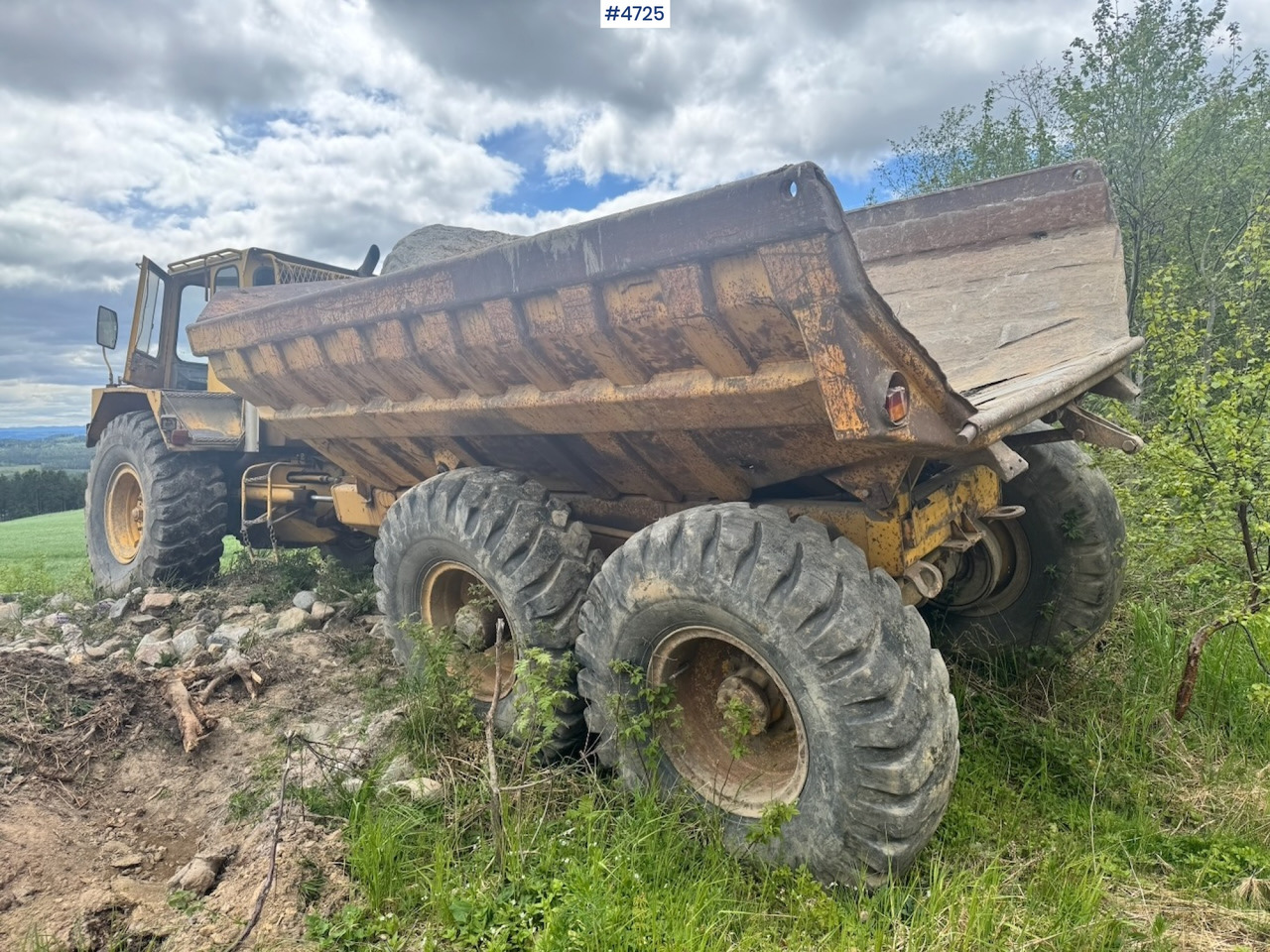 1973 Volvo BM Volvo Dr 860 TL Dumper - Knickgelenkter Dumper: das Bild 3 1973 Volvo BM Volvo Dr 860 TL Dumper - Knickgelenkter Dumper: das Bild 3
