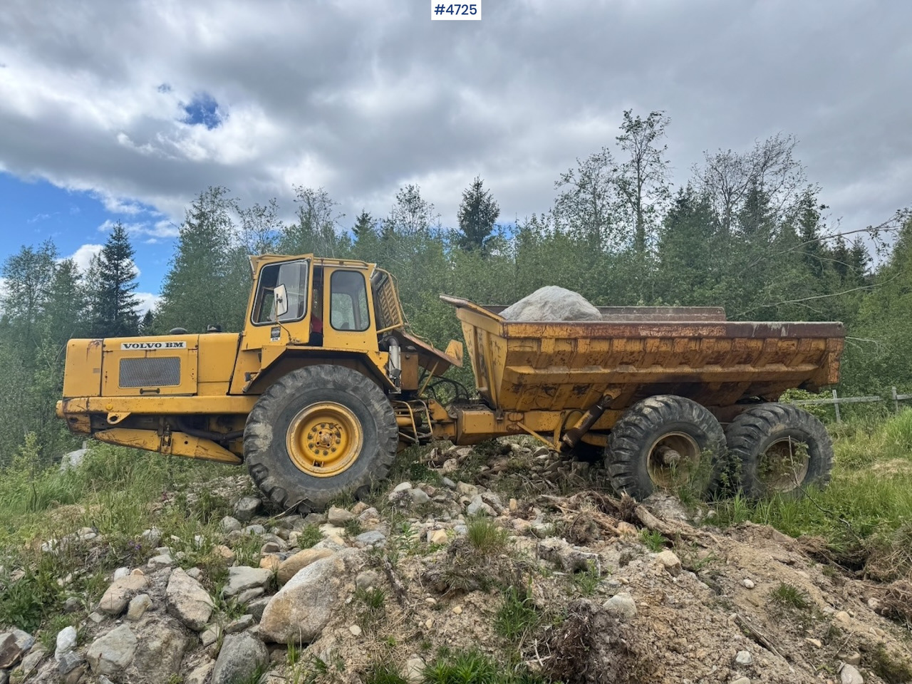 1973 Volvo BM Volvo Dr 860 TL Dumper - Knickgelenkter Dumper: das Bild 2 1973 Volvo BM Volvo Dr 860 TL Dumper - Knickgelenkter Dumper: das Bild 2