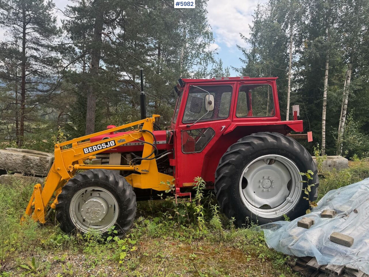 1975 Massey Ferguson 168 4x4 w/ loader - Traktor: das Bild 2 1975 Massey Ferguson 168 4x4 w/ loader - Traktor: das Bild 2
