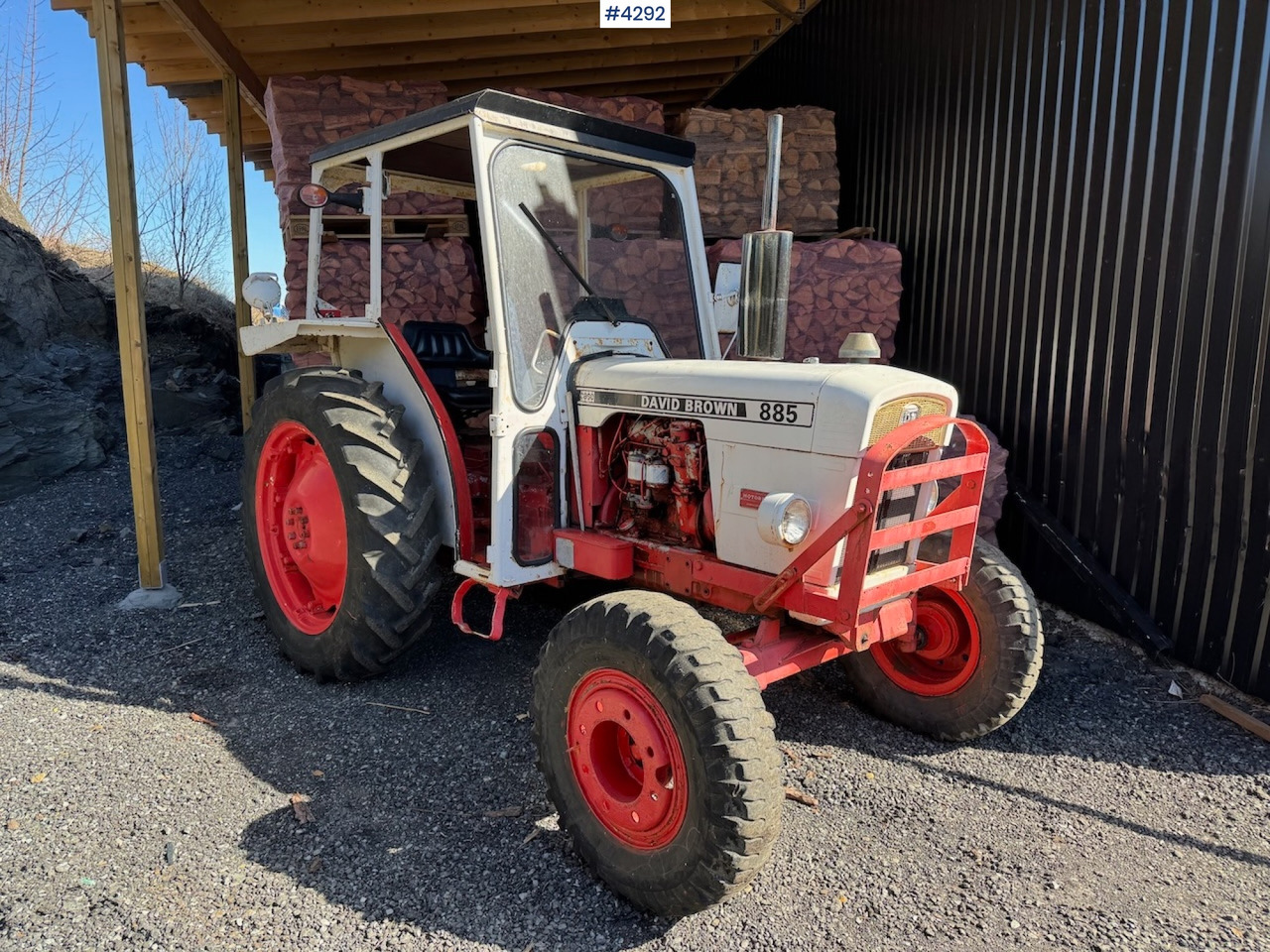 1976 David Brown 885 - Traktor: das Bild 1 1976 David Brown 885 - Traktor: das Bild 1