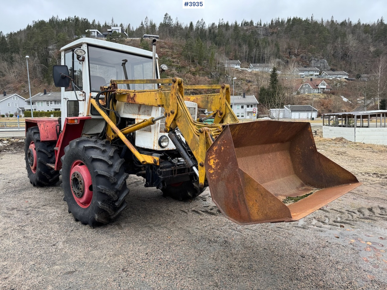 1977 MB Trac 800 Mercedes-Benz w/front loader - Traktor: das Bild 1 1977 MB Trac 800 Mercedes-Benz w/front loader - Traktor: das Bild 1