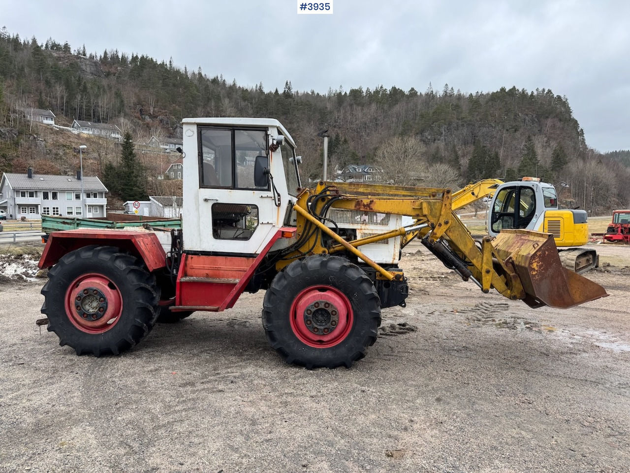 1977 MB Trac 800 Mercedes-Benz w/front loader - Traktor: das Bild 2 1977 MB Trac 800 Mercedes-Benz w/front loader - Traktor: das Bild 2