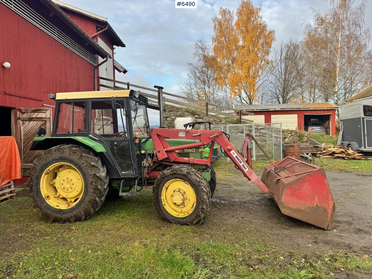 1980 John Deere 1140 w/ Front loader and bucket. - Traktor: das Bild 3 1980 John Deere 1140 w/ Front loader and bucket. - Traktor: das Bild 3
