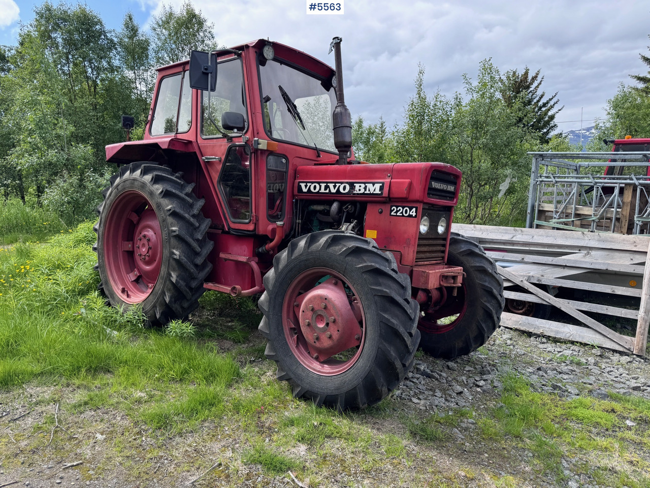 1980 Volvo BM 2204 - Traktor: das Bild 2 1980 Volvo BM 2204 - Traktor: das Bild 2