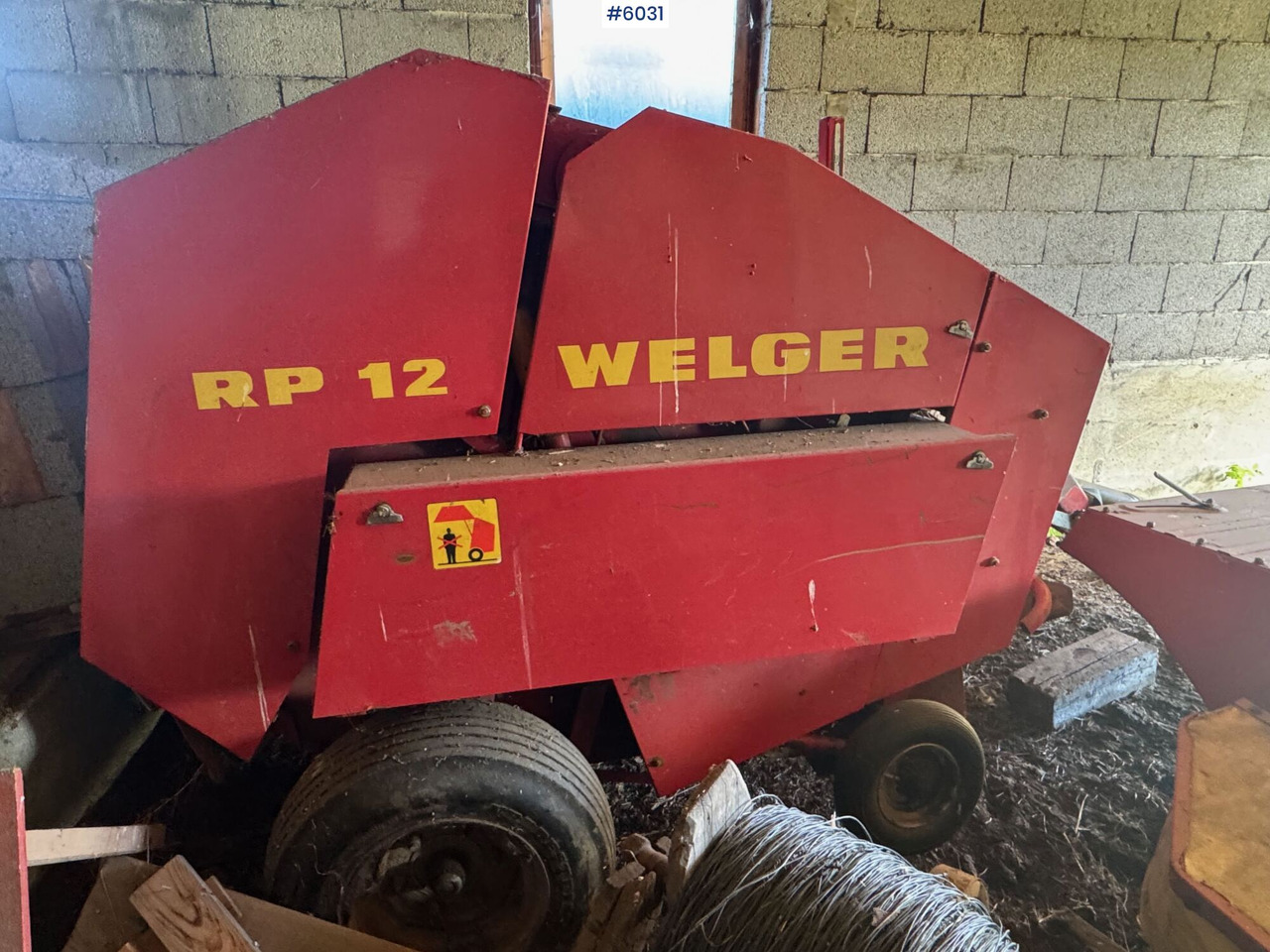 1983 Welger RP 12 round baler - Grünlandtechnik: das Bild 5 1983 Welger RP 12 round baler - Grünlandtechnik: das Bild 5