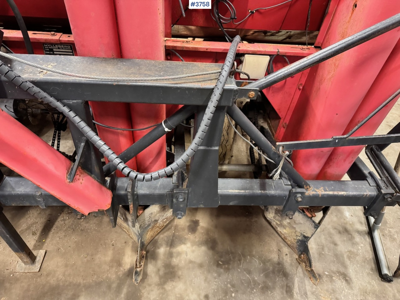 Kartoffellegemaschine 1985 Hylleberg 442 potato planter: das Bild 9
