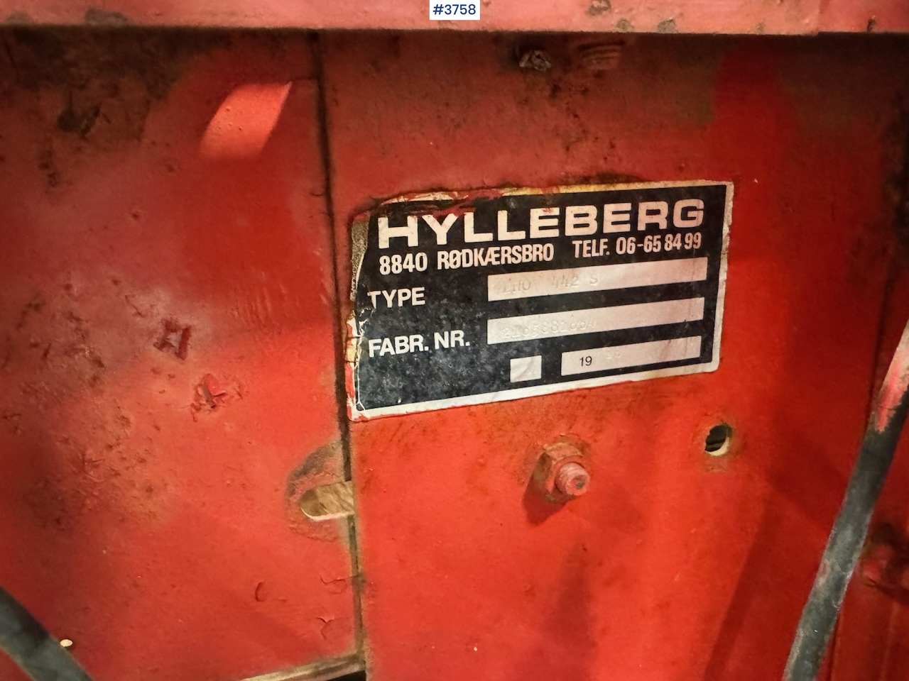 Kartoffellegemaschine 1985 Hylleberg 442 potato planter: das Bild 19