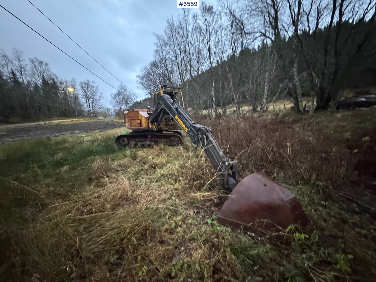 1985 Hymas 82R excavator w/ toothed bucket and narrow bucket! - Bagger: das Bild 3 1985 Hymas 82R excavator w/ toothed bucket and narrow bucket! - Bagger: das Bild 3