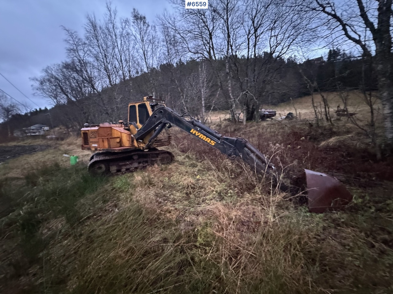 1985 Hymas 82R excavator w/ toothed bucket and narrow bucket! - Bagger: das Bild 2 1985 Hymas 82R excavator w/ toothed bucket and narrow bucket! - Bagger: das Bild 2