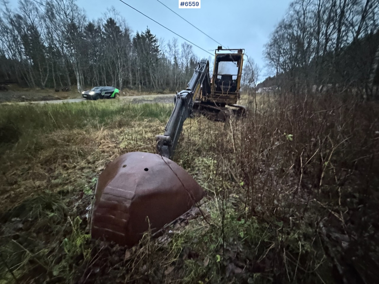 1985 Hymas 82R excavator w/ toothed bucket and narrow bucket! - Bagger: das Bild 4 1985 Hymas 82R excavator w/ toothed bucket and narrow bucket! - Bagger: das Bild 4