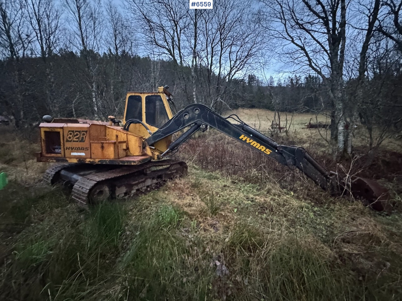 1985 Hymas 82R excavator w/ toothed bucket and narrow bucket! - Bagger: das Bild 1 1985 Hymas 82R excavator w/ toothed bucket and narrow bucket! - Bagger: das Bild 1