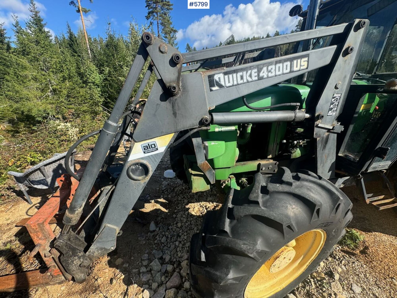 1985 John Deere 2040 4x4 w/ front loader - Traktor: das Bild 3 1985 John Deere 2040 4x4 w/ front loader - Traktor: das Bild 3