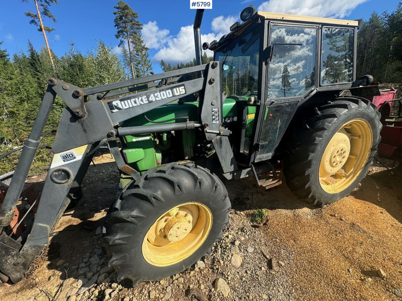1985 John Deere 2040 4x4 w/ front loader - Traktor: das Bild 4 1985 John Deere 2040 4x4 w/ front loader - Traktor: das Bild 4