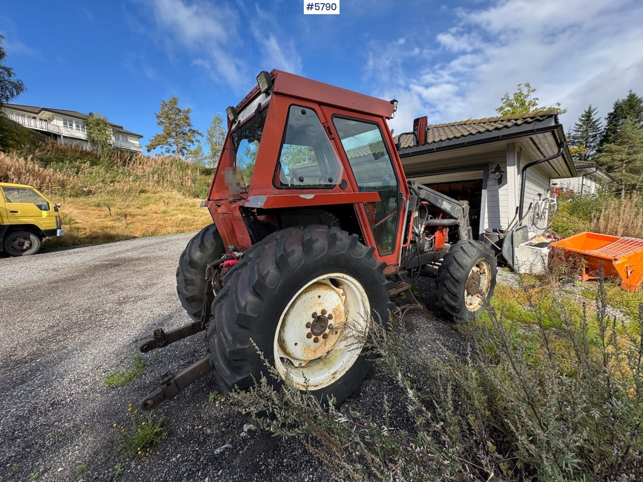Traktor 1986 Fiat 70-90 DT w/ front loader.: das Bild 7 Traktor 1986 Fiat 70-90 DT w/ front loader.: das Bild 7