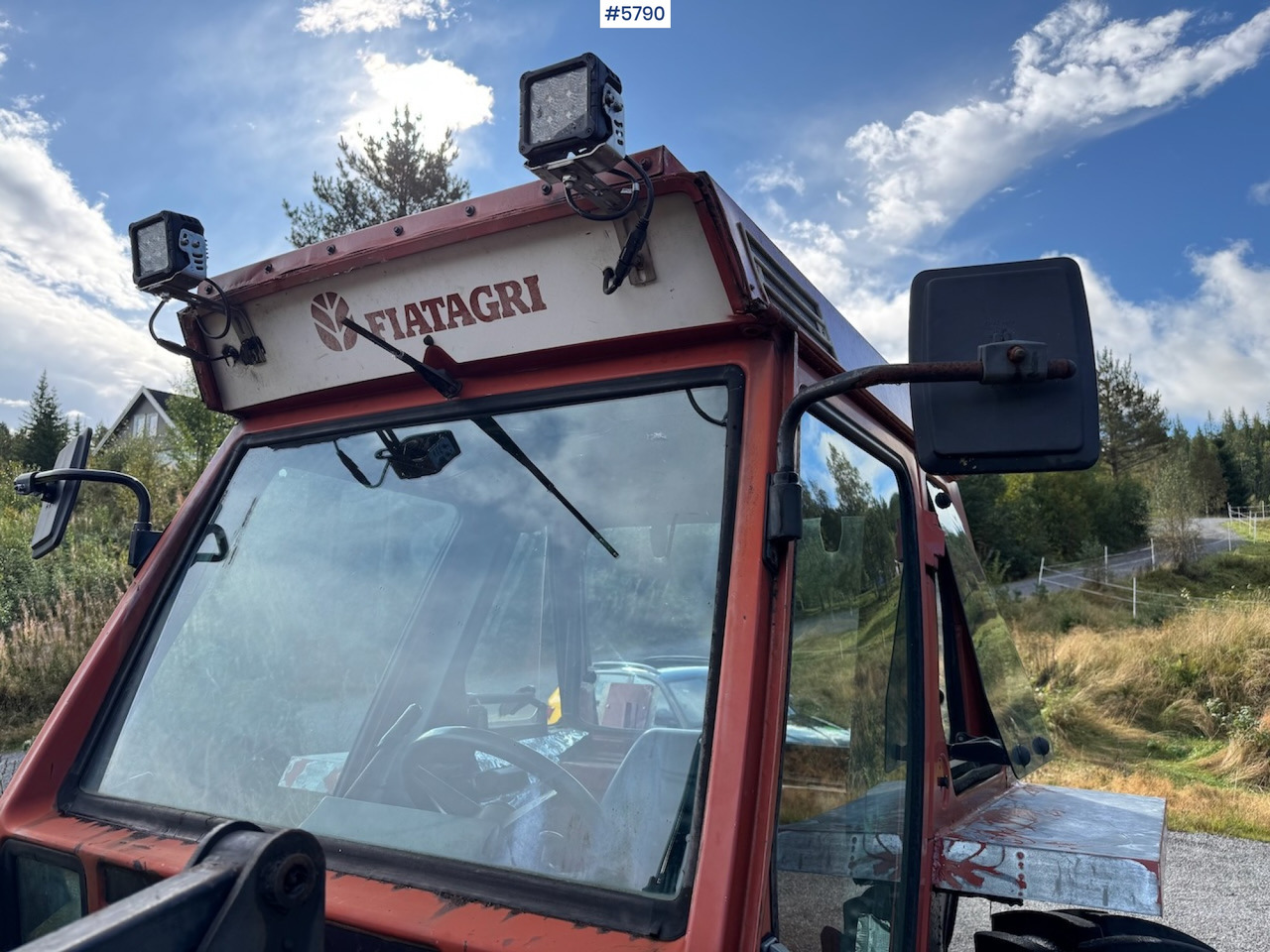 Traktor 1986 Fiat 70-90 DT w/ front loader.: das Bild 9 Traktor 1986 Fiat 70-90 DT w/ front loader.: das Bild 9