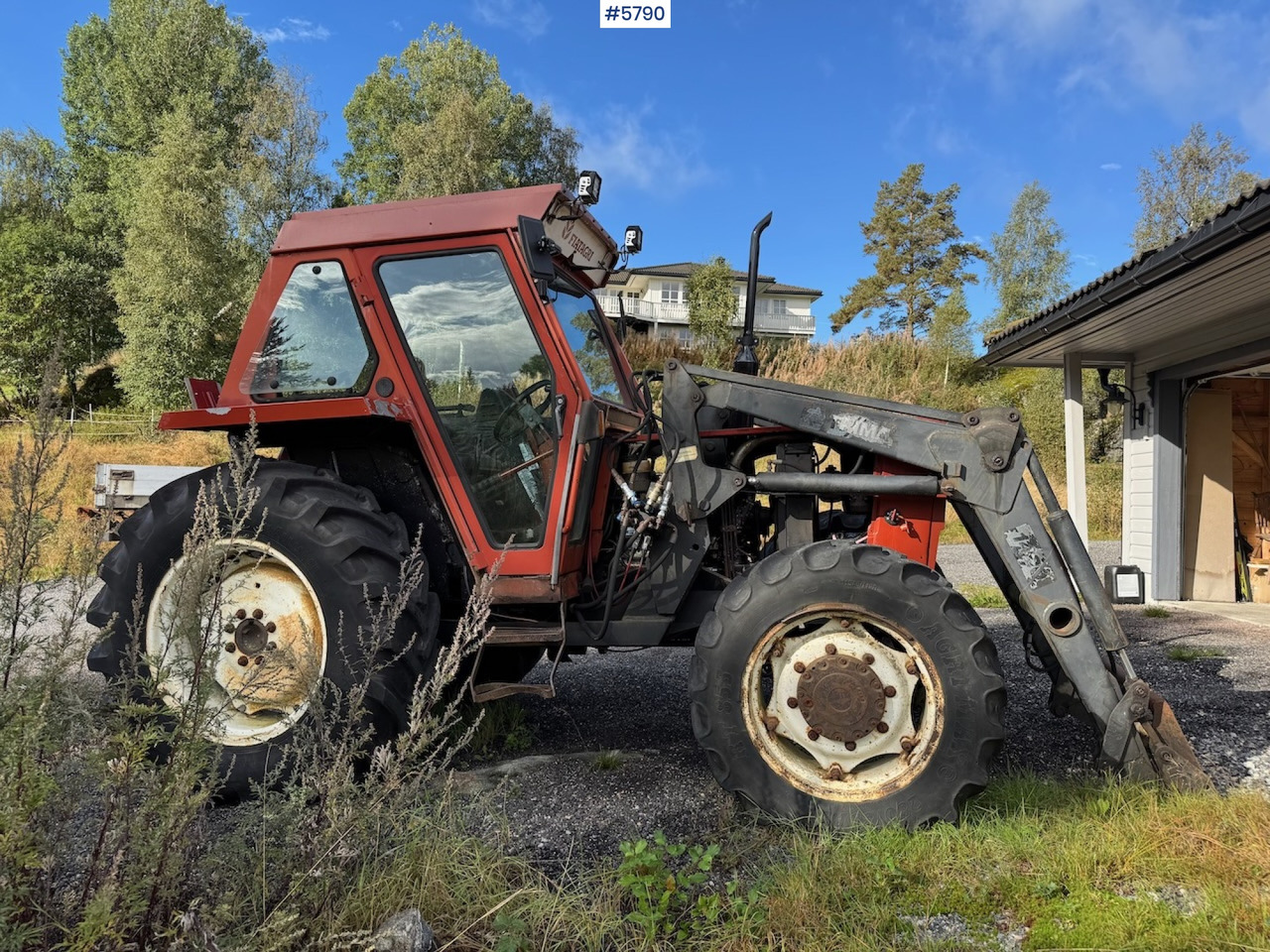 Traktor 1986 Fiat 70-90 DT w/ front loader.: das Bild 6 Traktor 1986 Fiat 70-90 DT w/ front loader.: das Bild 6
