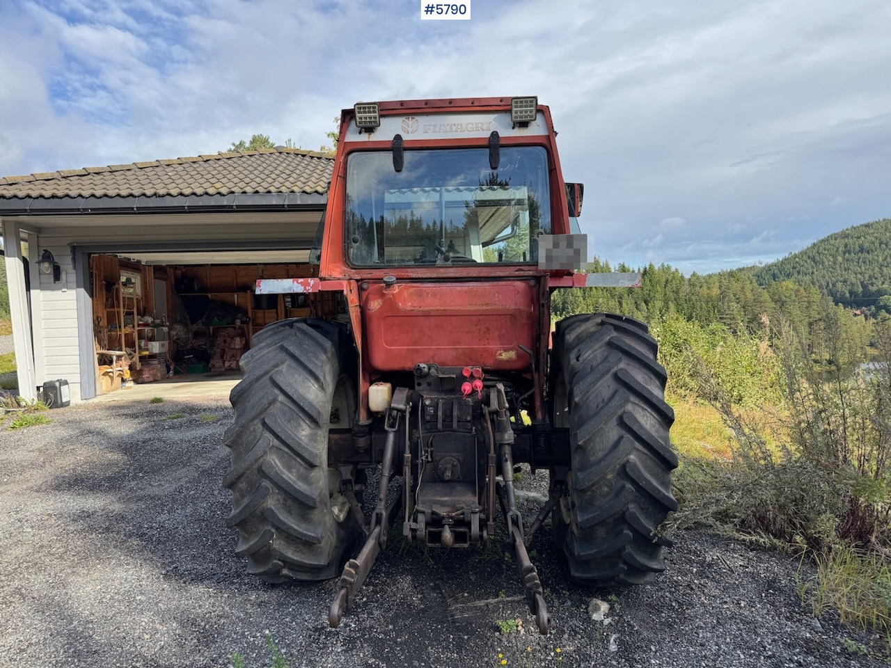 Traktor 1986 Fiat 70-90 DT w/ front loader.: das Bild 8 Traktor 1986 Fiat 70-90 DT w/ front loader.: das Bild 8